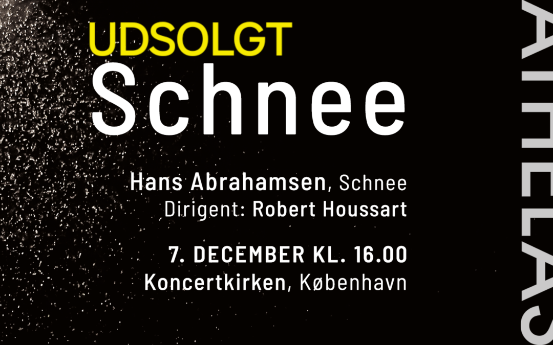 Hans Abrahamsen, Schnee