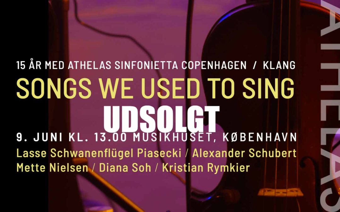 KLANG/ATHELAS – jubilæumskoncert